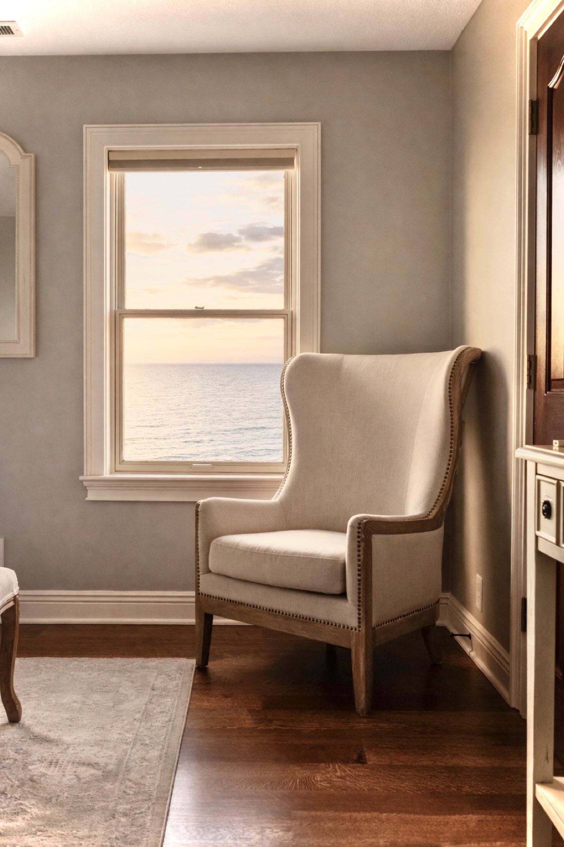 The corner chair