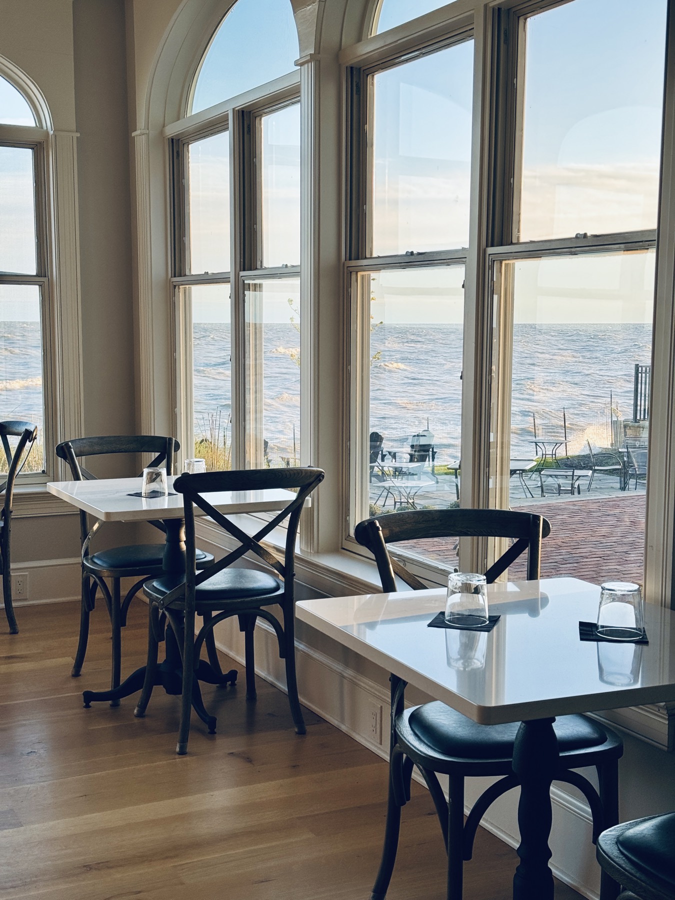 The dining room
