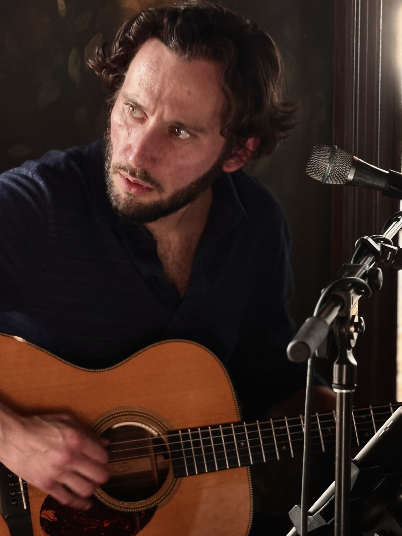 Live music in the dining room